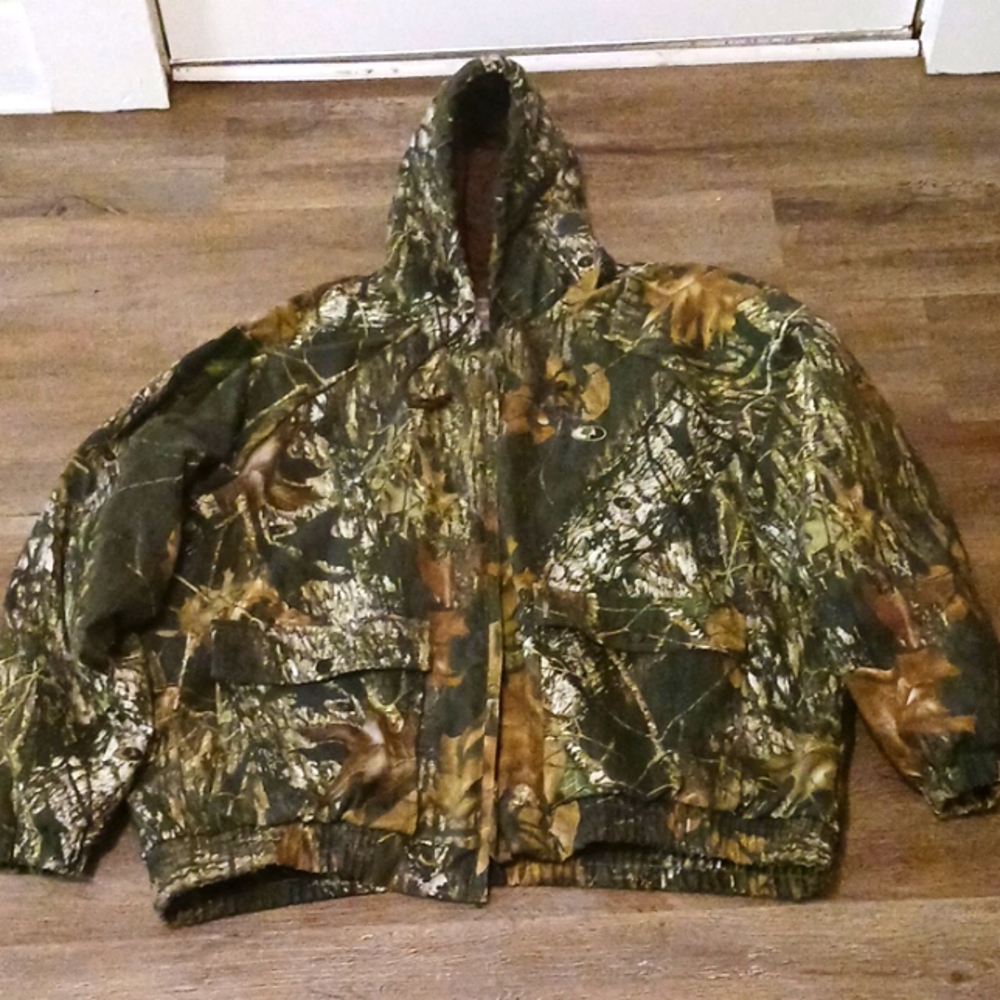 Russell outdoor camo jacket 2xl